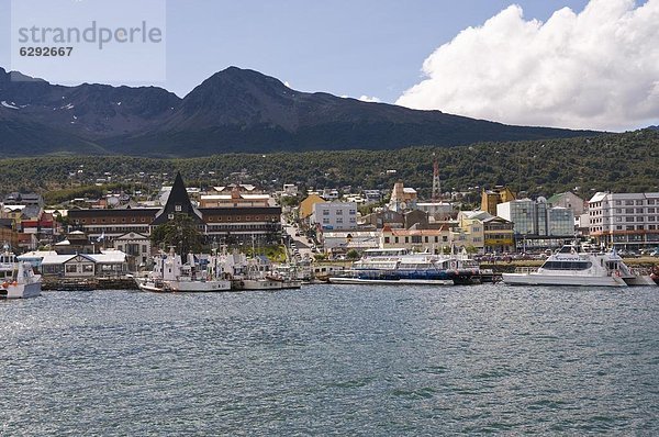 Südlichste Stadt der Welt  Ushuaia  Argentinien  Südamerika