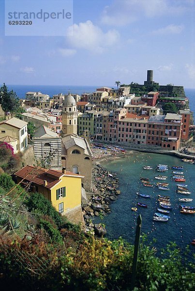 Europa  UNESCO-Welterbe  Cinque Terre  Italien  Ligurien  Vernazza