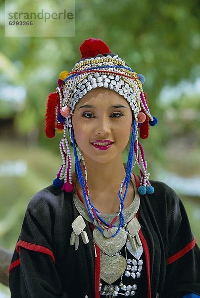 Portrait  Frau  Tradition  Hügel  Kleidung  Asien  Volksstamm  Stamm