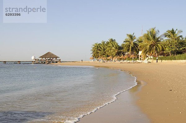 Strand von Saly  West Afrika  Senegal  Afrika