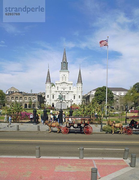 Vereinigte Staaten von Amerika USA Nordamerika Jackson Square Louisiana New Orleans