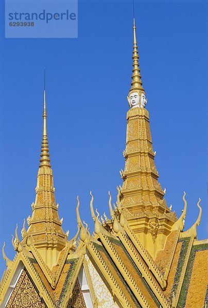 Phnom Penh Hauptstadt Palast Schloß Schlösser Vietnam Asien Kambodscha