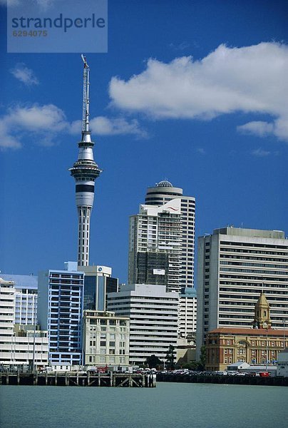 Skyline  Skylines  Himmel  Großstadt  Turm  Pazifischer Ozean  Pazifik  Stiller Ozean  Großer Ozean  neuseeländische Nordinsel  Auckland  Neuseeland