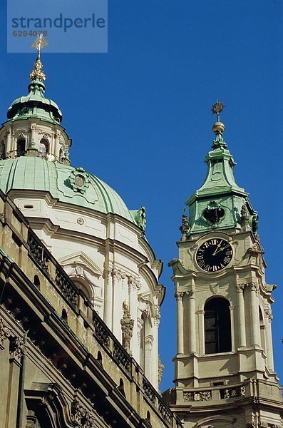Kuppel Prag Hauptstadt Europa Tschechische Republik Tschechien Barock Mala Strana