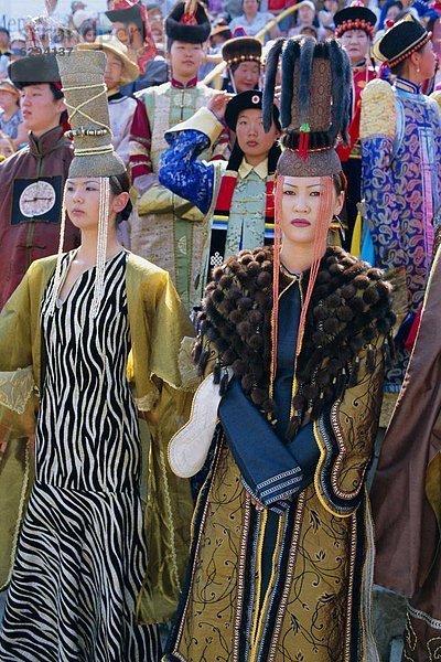 Mensch  Menschen  Tradition  Kostüm - Faschingskostüm  Wettbewerb  Asien  Mongolei