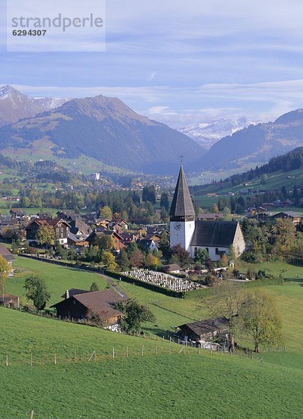 Europa  Mode  Hintergrund  Urlaub  Westalpen  Gstaad  Schweiz
