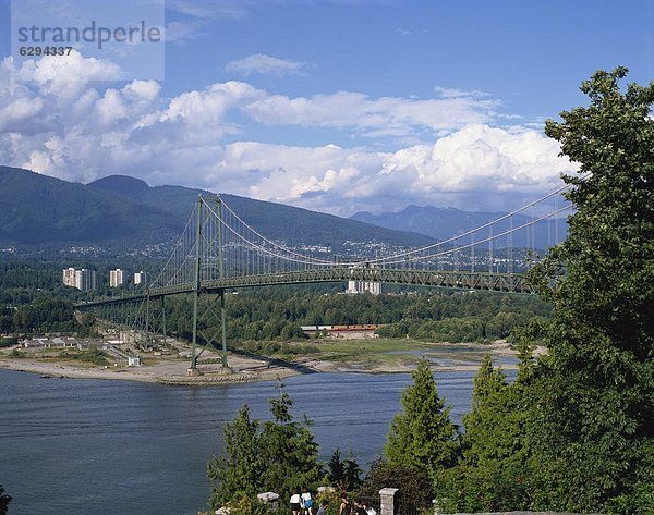 Lions Gate Bridge  Vancouver  British Columbia  Kanada  Nordamerika