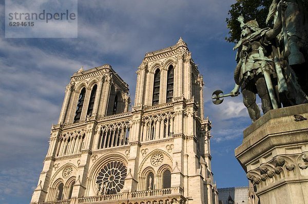 Kathedrale Notre Dame  Ile De La Cite  Paris  Frankreich  Europa