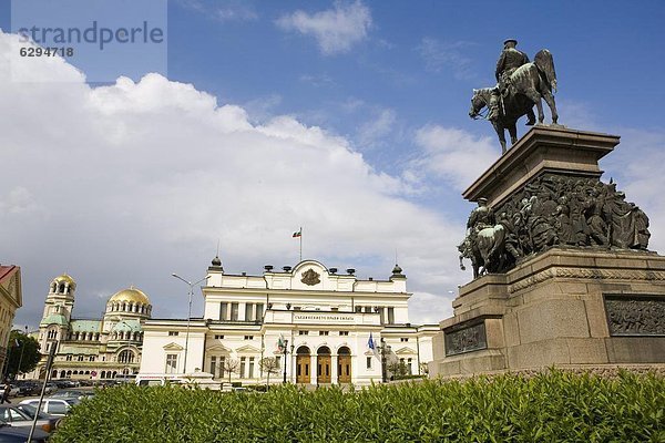 Sofia  Hauptstadt  Europa  Statue  zusammenbauen  Bulgarien