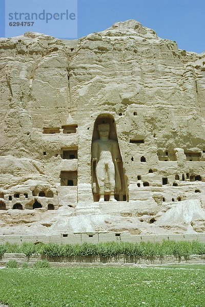 klein  Steilküste  Statue  Vernichtung  Afghanistan  Buddha