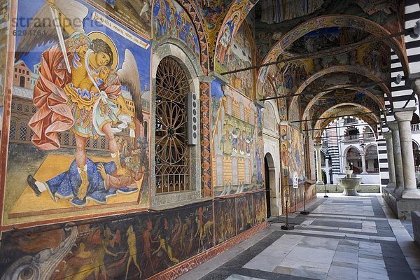 Rila-Kloster  UNESCO-Weltkulturerbe  Rila  Bulgarien  Europa