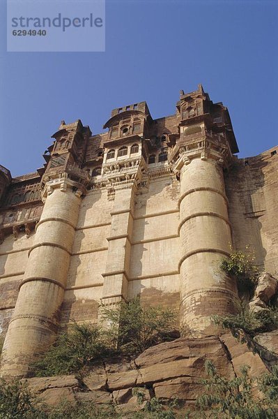 Festung  bauen  Indien  Jodhpur  Rajasthan