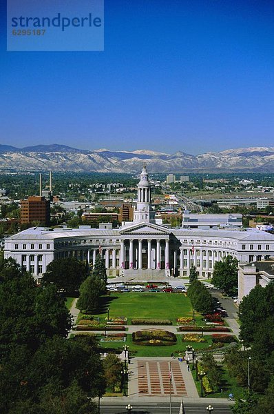 Vereinigte Staaten von Amerika  USA  Einkaufszentrum  Civic  Rocky Mountains  Colorado  Denver