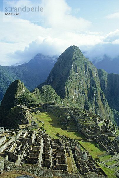 Machu Picchu  Peru  Südamerika