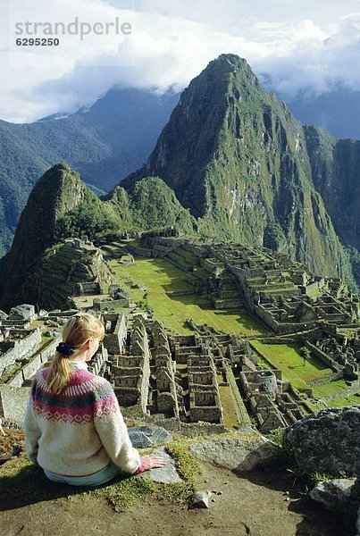 Machu Picchu  Peru  Südamerika