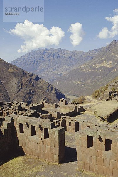 Tal  Urubamba  Inka  Peru  Pisac  Südamerika