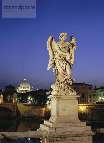 Rom Hauptstadt Statue Engel Italien Vatikan