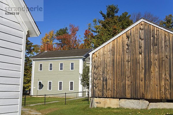 Canterbury Shaker Village  New Hampshire  New England  Vereinigte Staaten von Amerika  Nordamerika