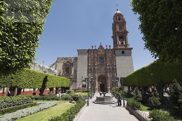 Templo de San Francisco  eine Kirche in San Miguel de Allende (San Miguel)  Bundesstaat Guanajuato  Mexiko  Nordamerika