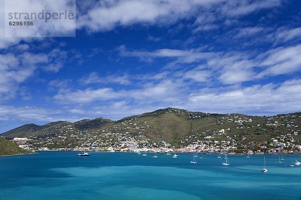 Stadt Charlotte Amalie  St. Thomas Insel  amerikanische Jungferninseln  Karibik  Caribbean  Mittelamerika