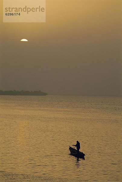 klein  Boot  Fluss  Afrika  Mali  Niger