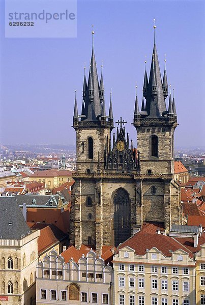 Frauenkirche vor Tyn  Altstädter Ring  Prag  Tschechische Republik  Europa
