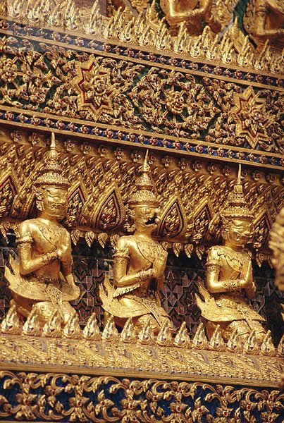 Großer Palast  Bangkok  Thailand