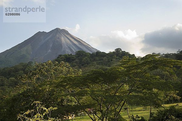 Vulkan Seitenansicht Costa Rica