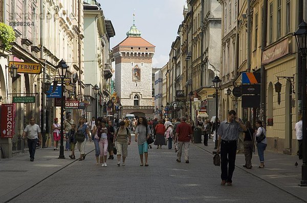 Stadtmauer  Europa  sehen  Straße  Wachturm  Eingang  UNESCO-Welterbe  alt  Polen