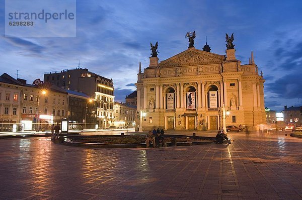 Europa  Altstadt  UNESCO-Welterbe  Ballett  Lemberg  Oper  Ukraine