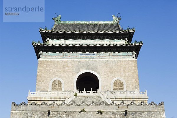 Einkaufszentrum  Markierung  Original  Peking  Hauptstadt  bauen  China  Asien  Glocke