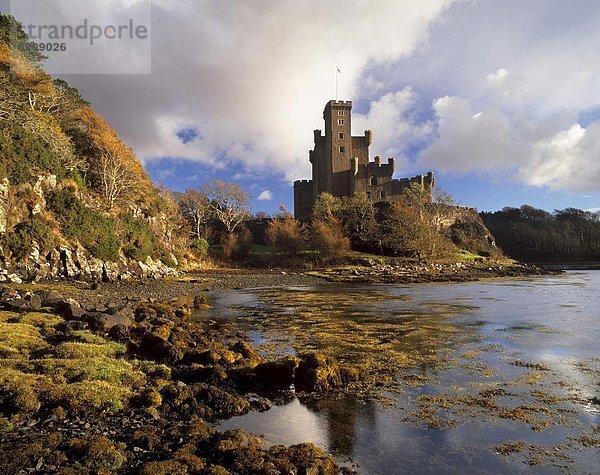 Europa Wohnhaus Großbritannien Isle of Skye Schottland