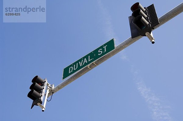 Duval Street  Key West  Florida  Vereinigte Staaten von Amerika  Nordamerika