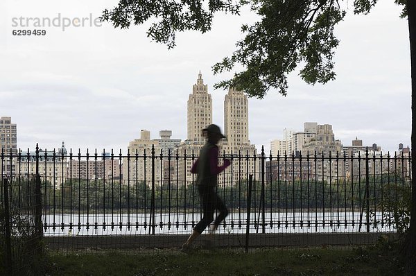 Jogger  Central Park  Manhattan  New York City  New York  Vereinigte Staaten von Amerika  Nordamerika