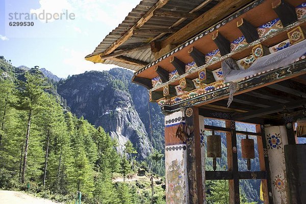 Taktsang Goemba (Tiger Nest) Kloster  Paro  Bhutan  Asien