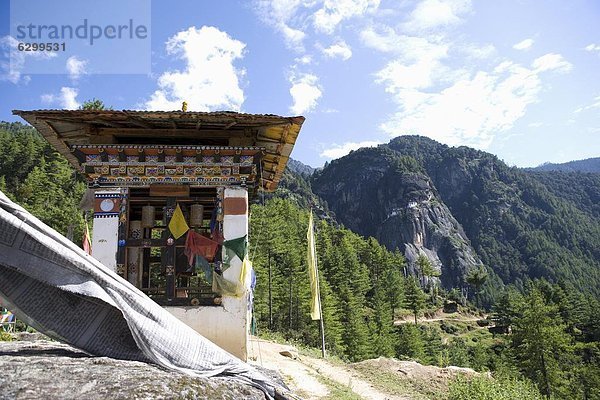 Taktsang Goemba (Tiger Nest) Kloster  Paro  Bhutan  Asien