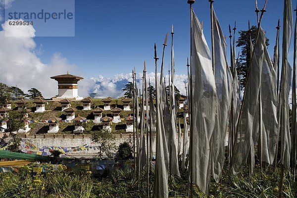 Druk Wangyal Chorten  Bhutan  Asien