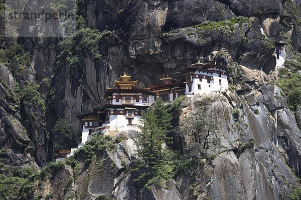 Taktsang Goemba (Tiger Nest) Kloster  Paro  Bhutan  Asien