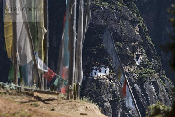 Taktsang Goemba (Tiger Nest) Kloster  Paro  Bhutan  Asien