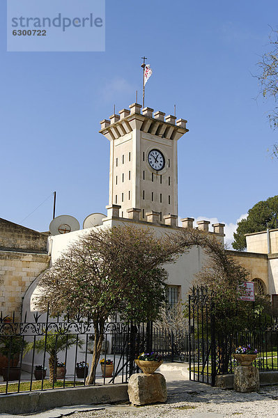 Franziskanerkloster an der Verklärungsbasilika  Kirche der Verklärung  Berg Tabor  Galiläa  Israel  Naher Osten