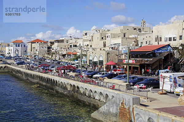 Hafen  Akko  Israel  Naher Osten