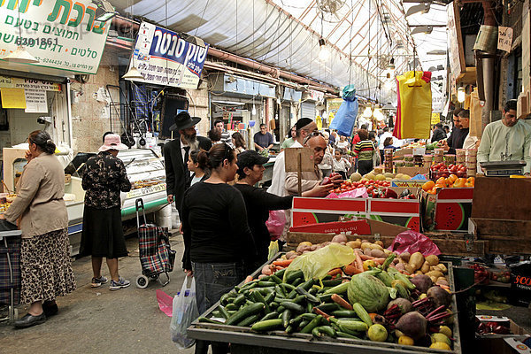 Markt  Jerusalem  Israel  Naher Osten