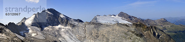 Gipfel im Naturpark Rieserferner-Ahrn  Dolomiten  Südtirol  Italien