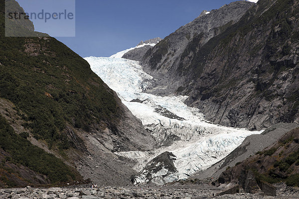 Franz Josef Glacier  South Island  Neuseeland
