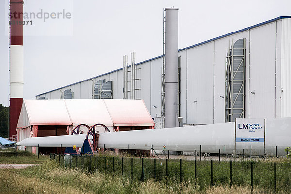 Windturbine Windrad Windräder Europa Dänemark Windenergie aufbewahren Betrieb dänisch Polen Rotor