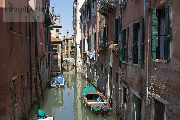 Kanal  Venedig  Italien  Europa