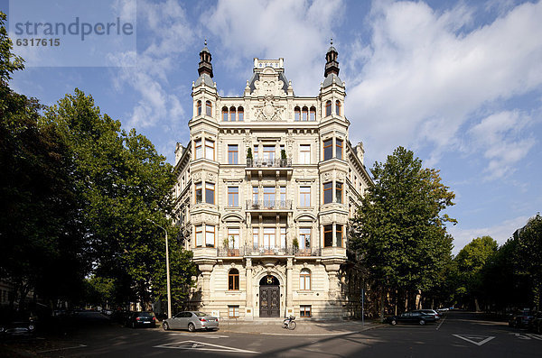 Europa Deutschland Leipzig Sachsen