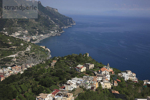 Rafello am Golf von Amalfi  Amalfiküste  Kampanien  Italien  Europa