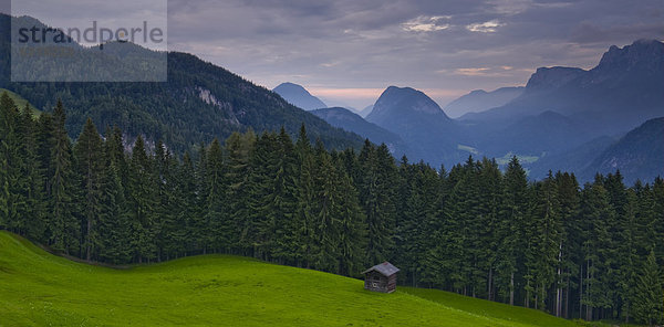 Hütte in Lofer  Österreich  Europa