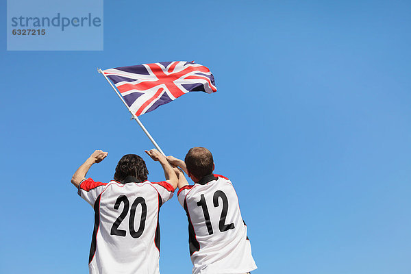 Fahne  Sportler  britisch